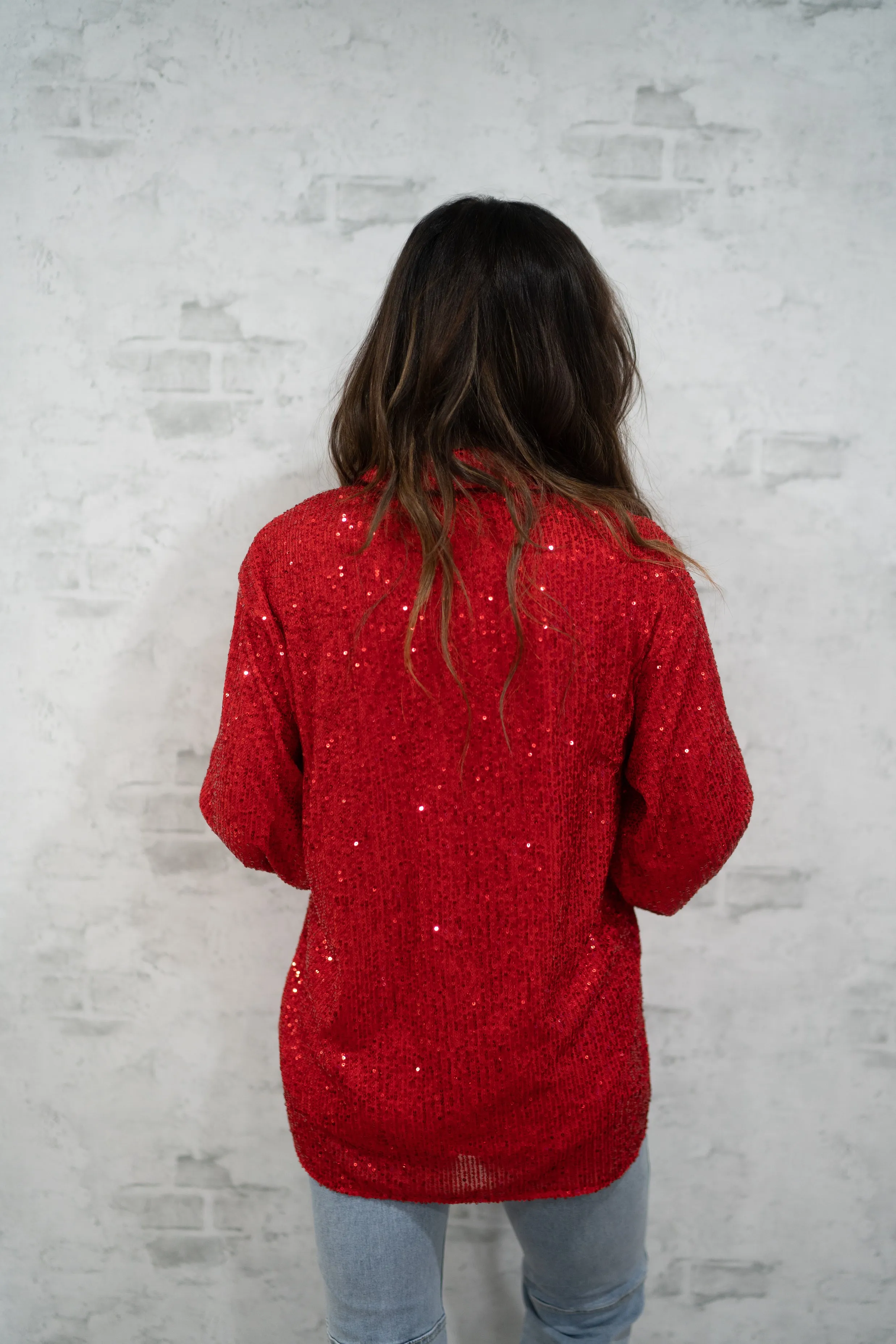 Riveting Red Top | Extended Sizing