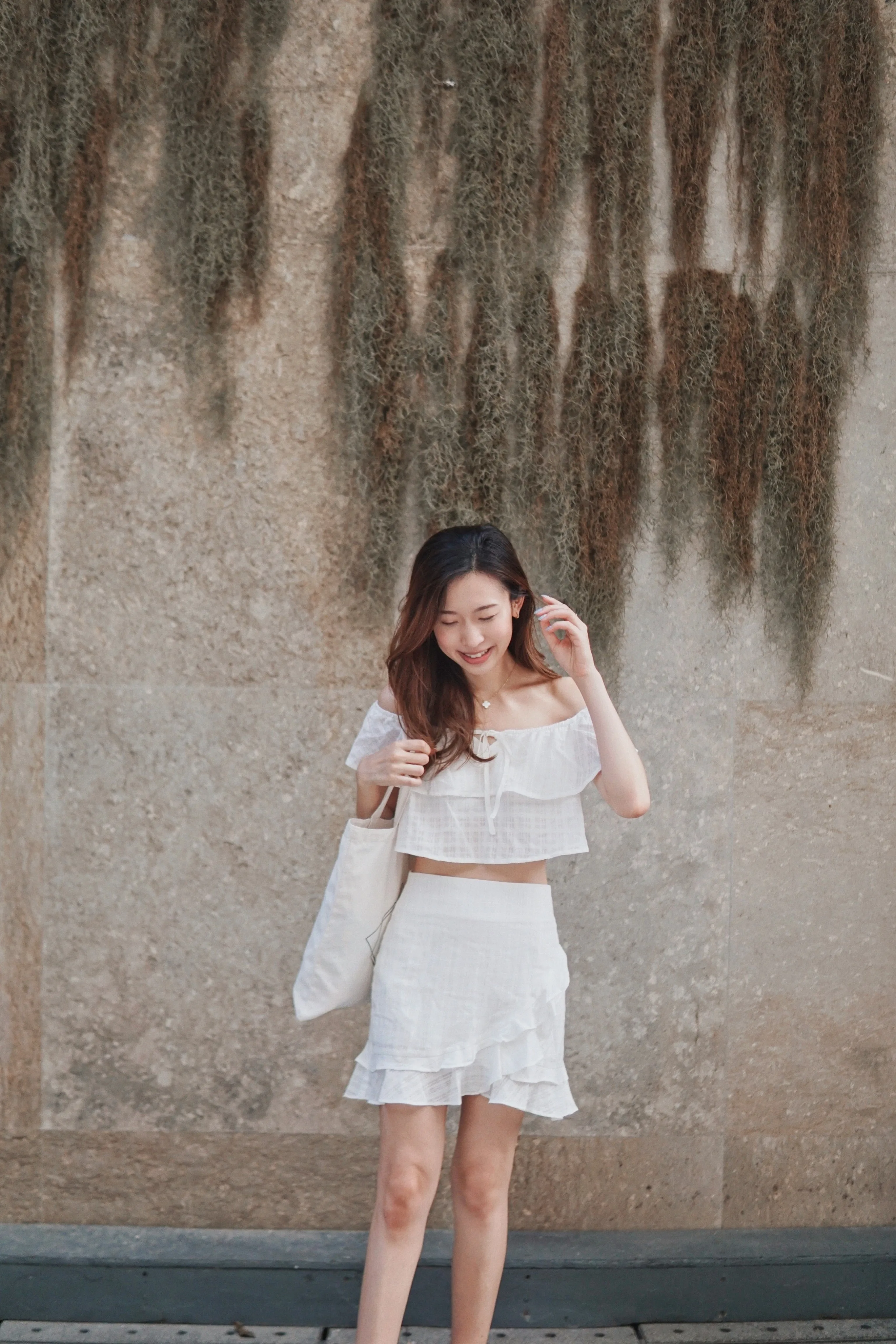 Roselina Ruffled Mini Skirt