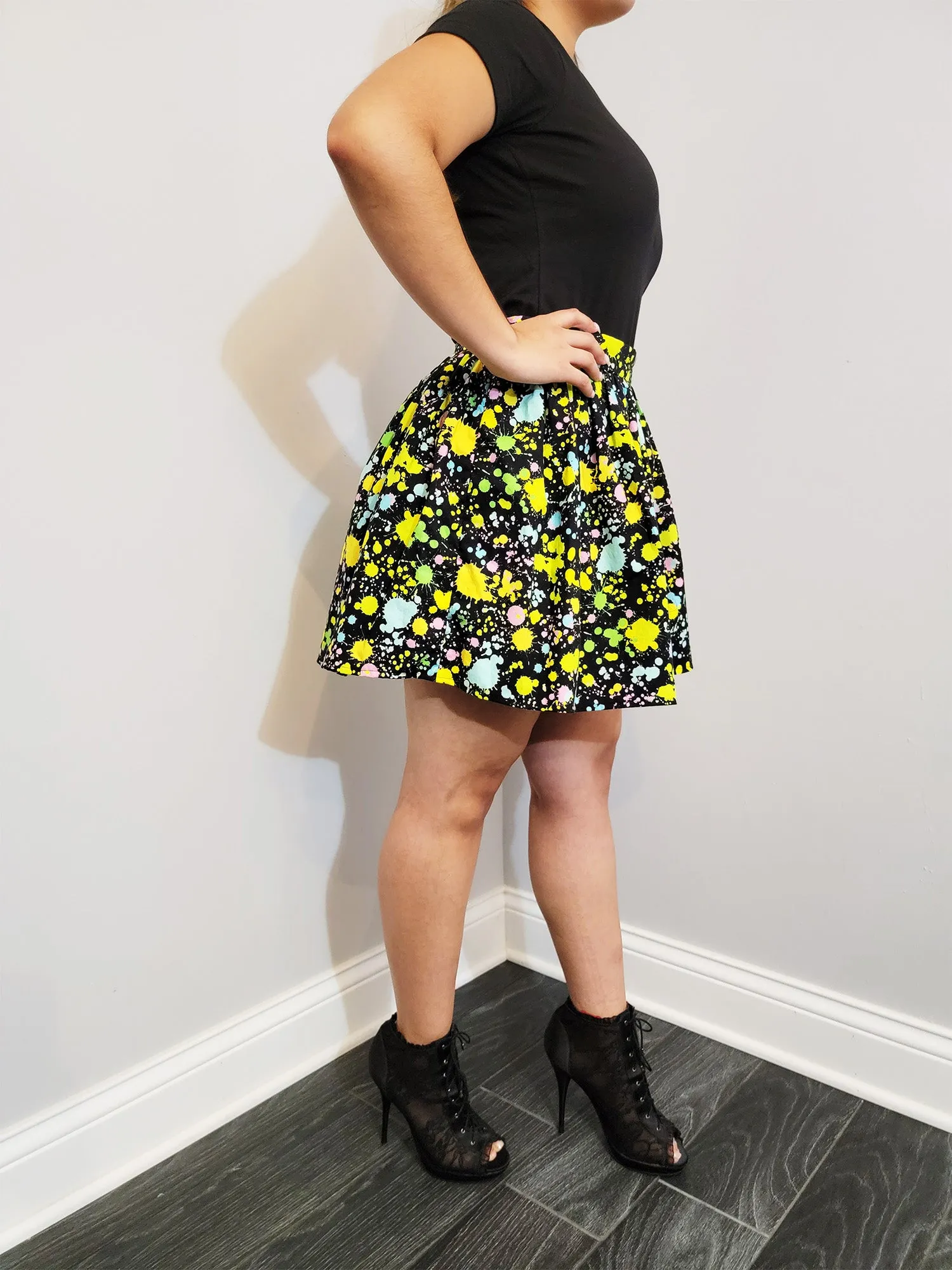 Ruffled Mini Skirt