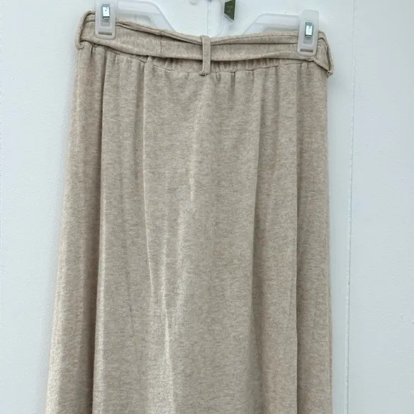 Sabina Musayev Amica Asymmetrical Cream Color Skirt Size Small