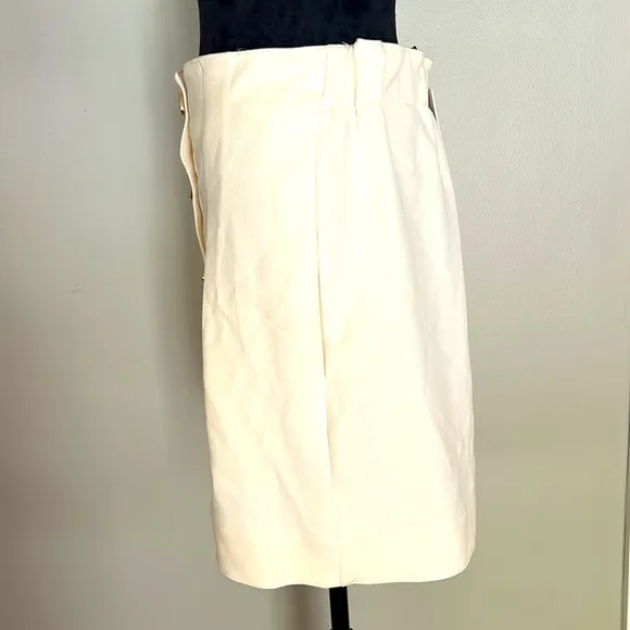 Sabina Musayev Mini Buttercup Skirt Womens Off White Size Large