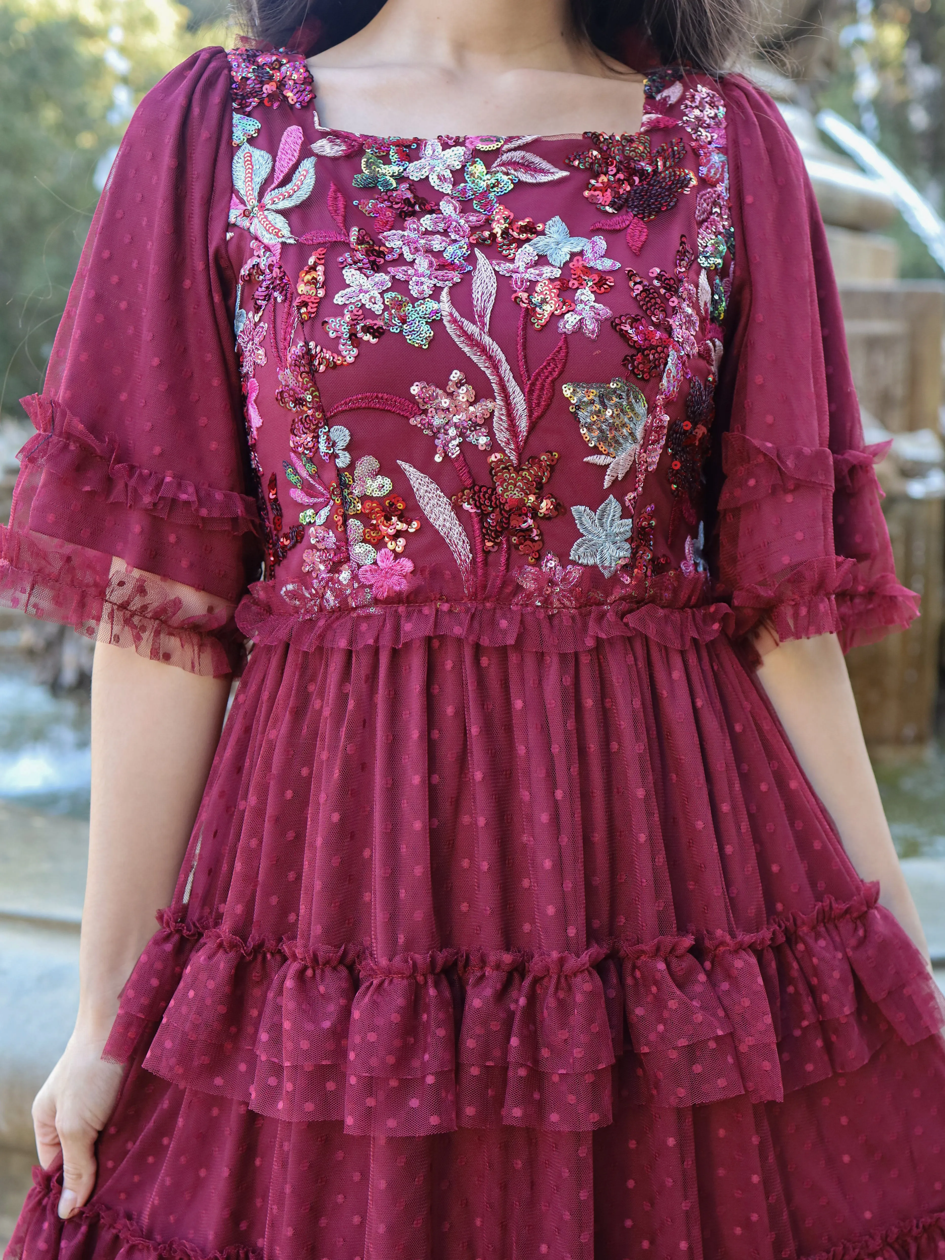 Scarlet Sparkle Dress