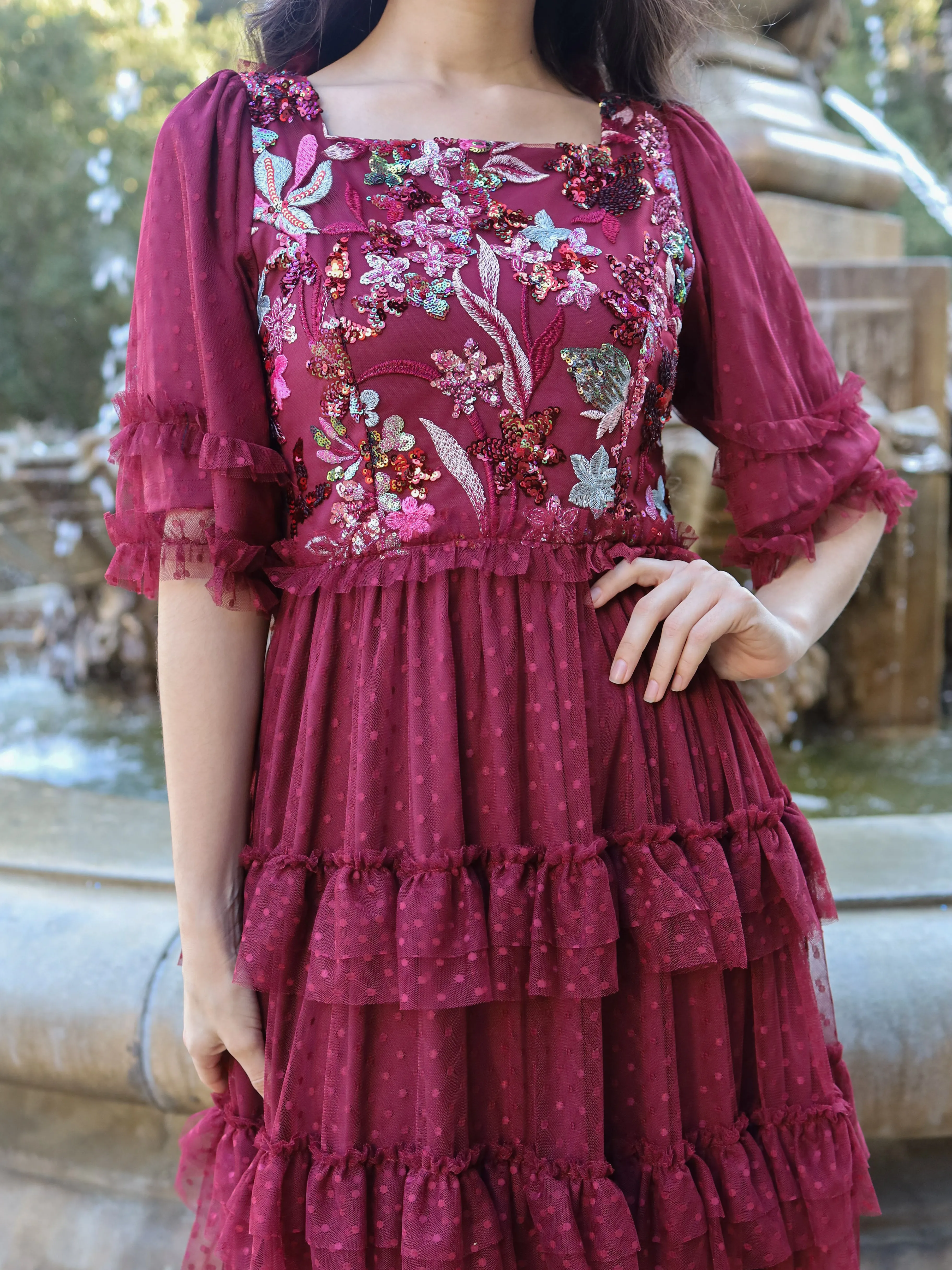 Scarlet Sparkle Dress