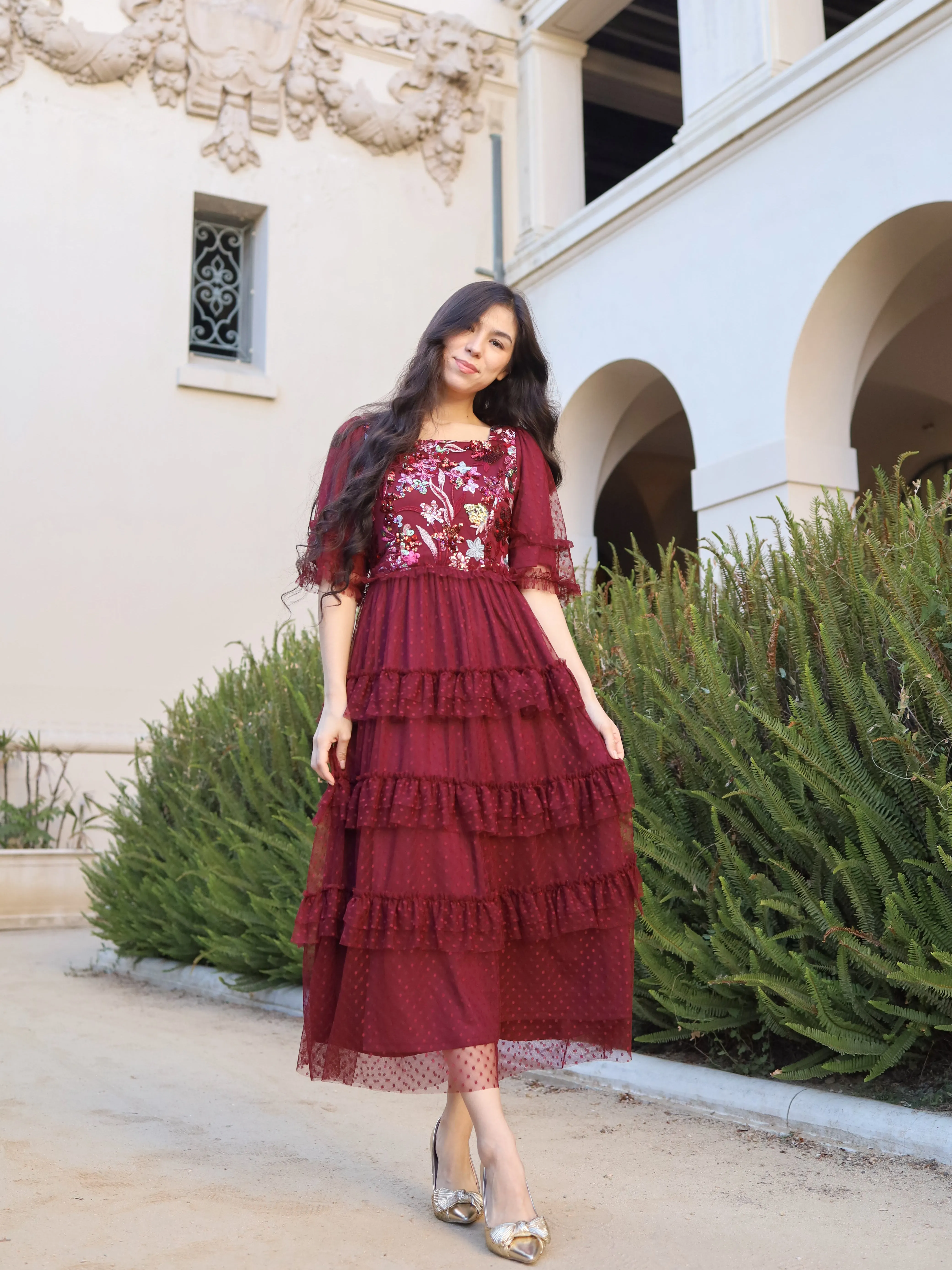 Scarlet Sparkle Dress