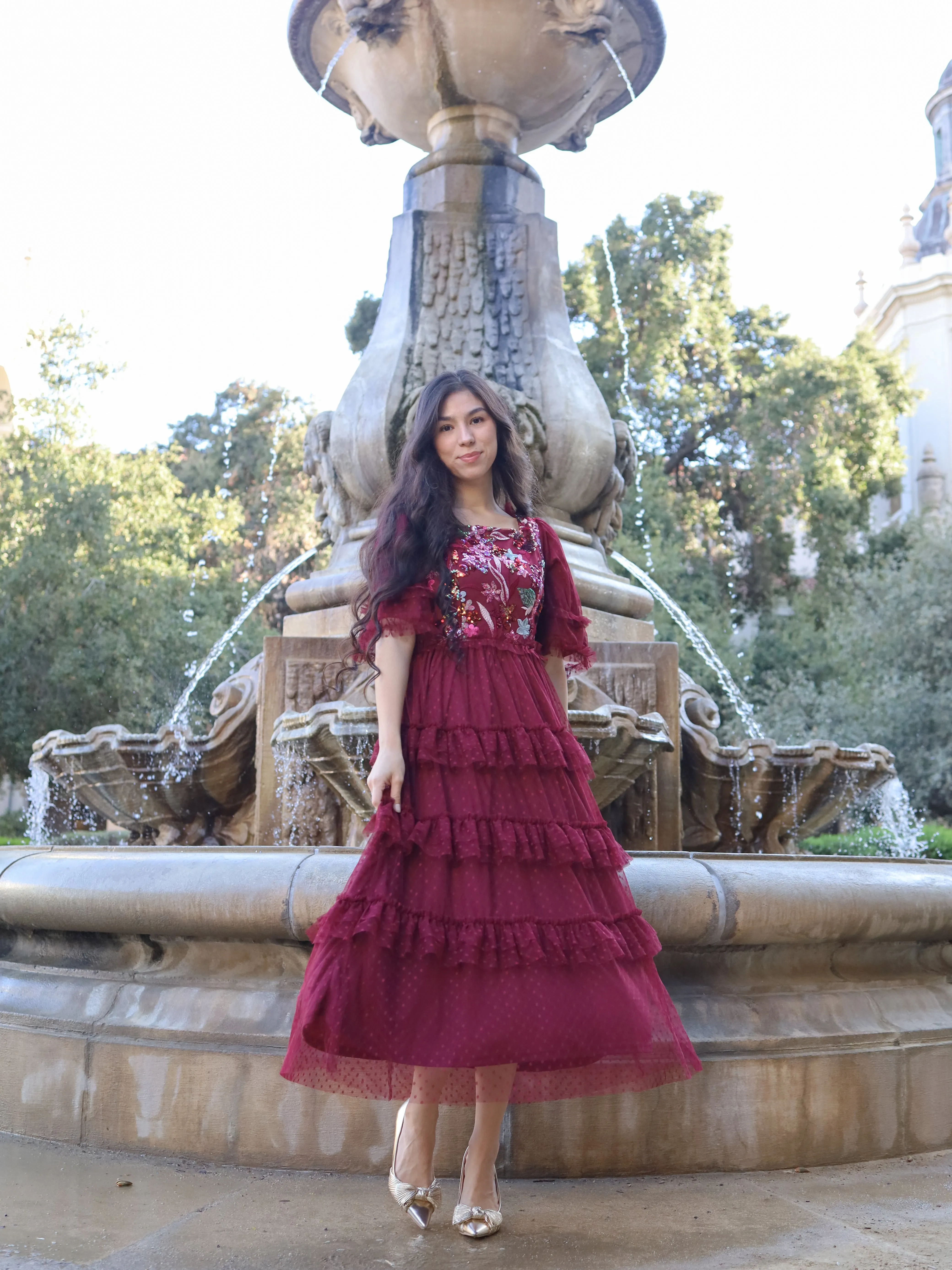 Scarlet Sparkle Dress