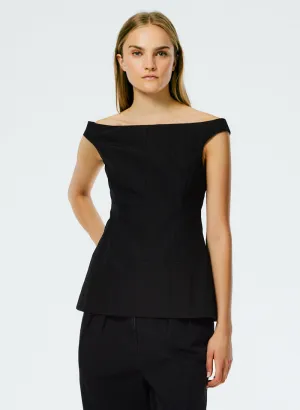 Schema Sculpted Top