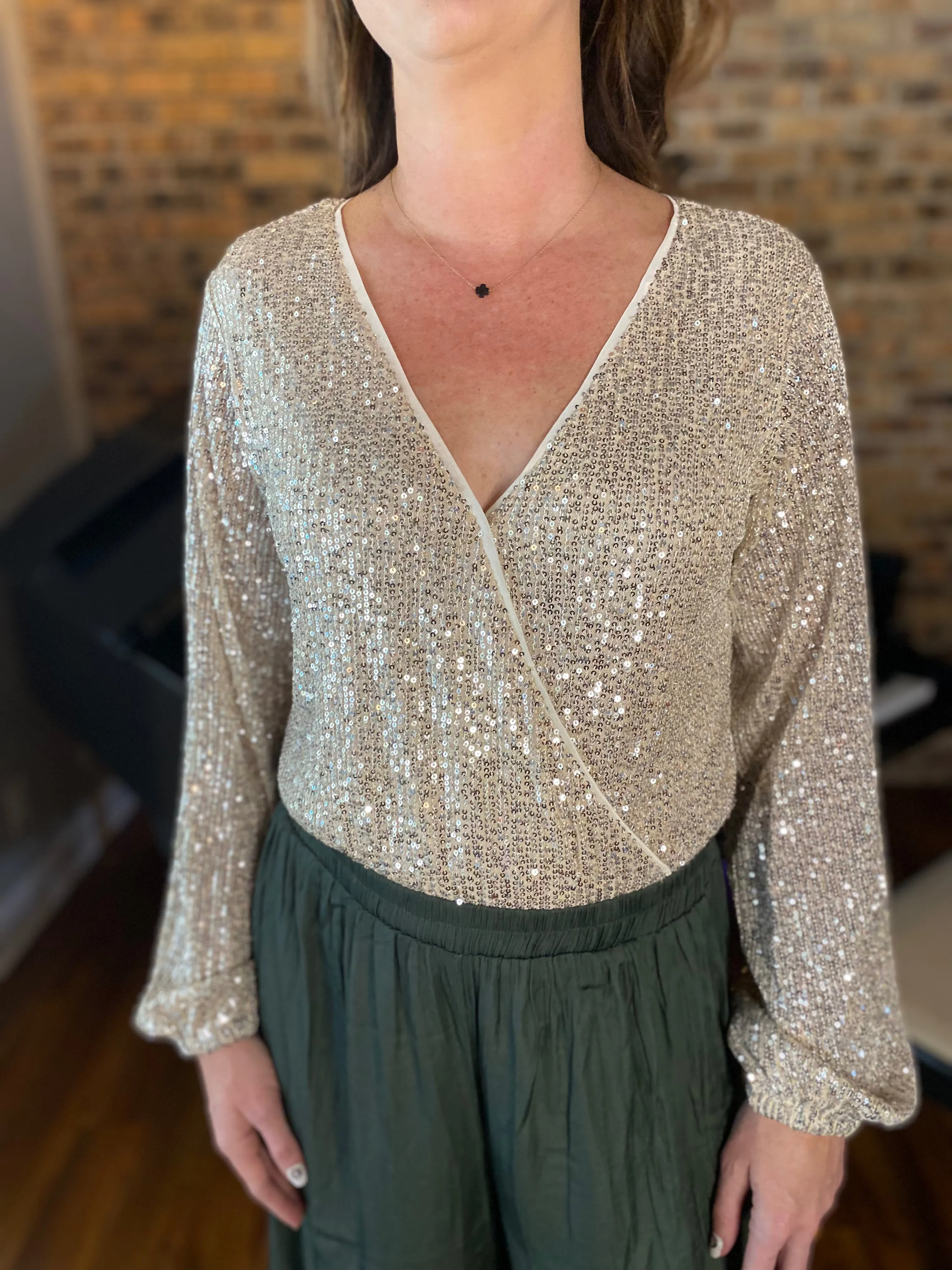 Sequin Bodysuit