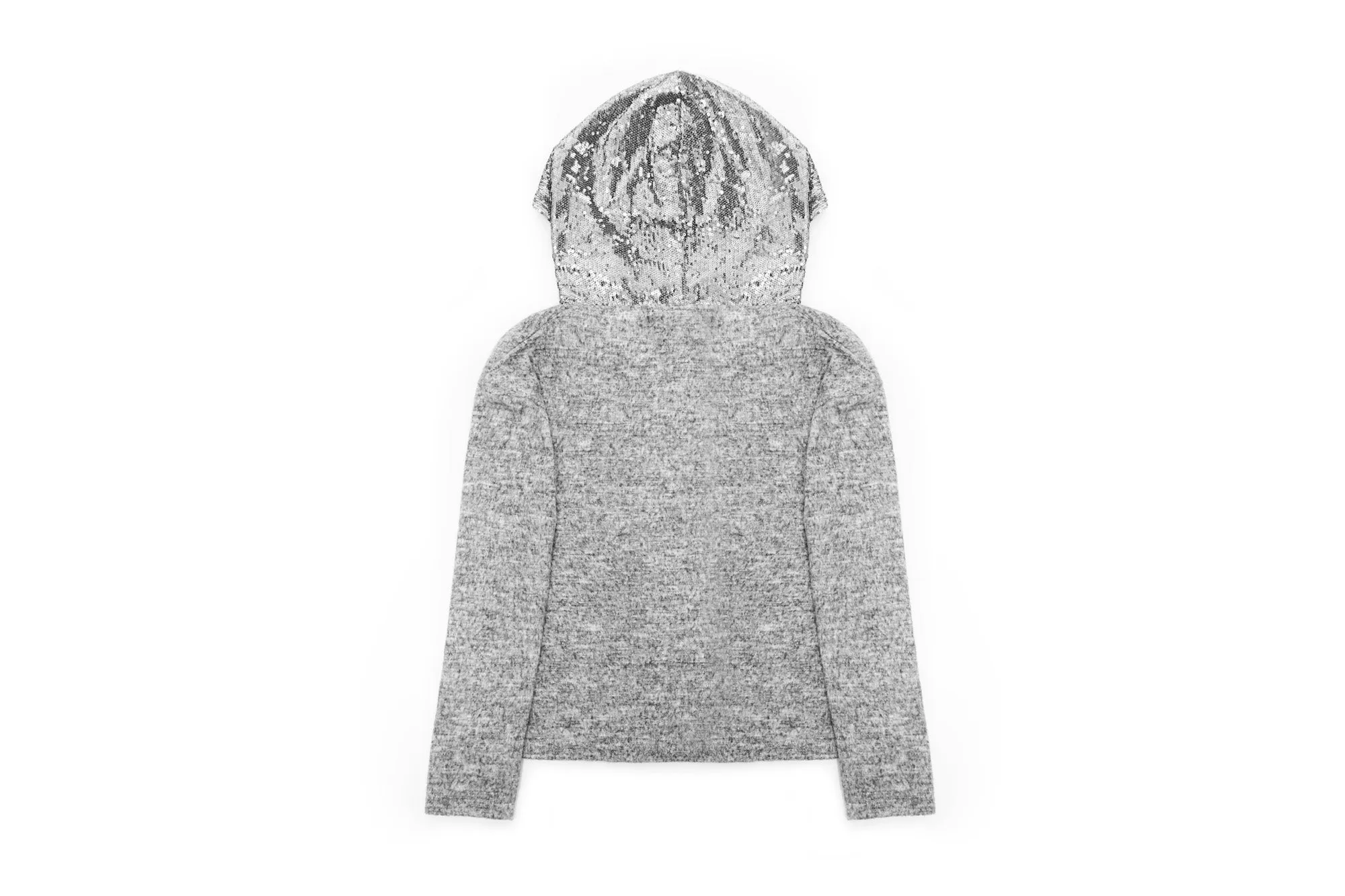 SEQUIN HOODIE