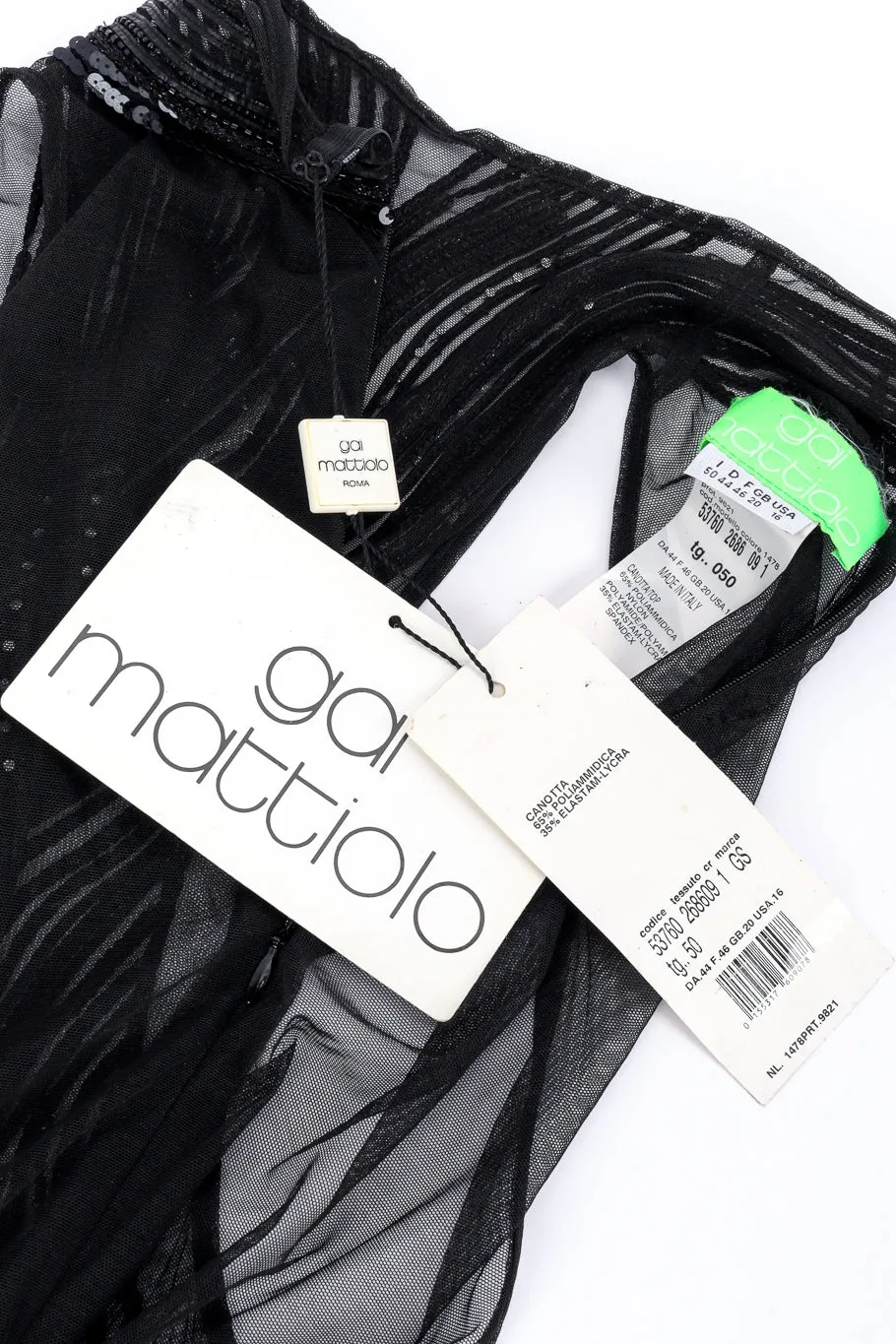 Sequin Mock Neck Top