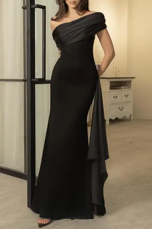 Sexy Backless Off Shoulder Long Dresses