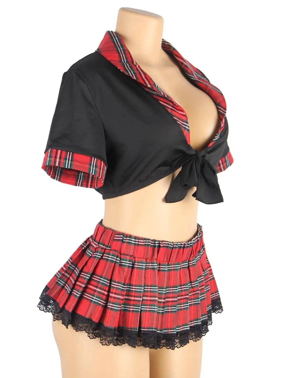 Sexy uniform high-quality student Egypt pleated skirt college style cosply suit