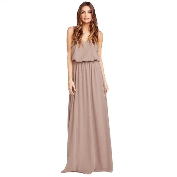 SHOW ME YOUR MUMU Kendall Boho Blouson Sleeveless Maxi Dress—SZ. XS