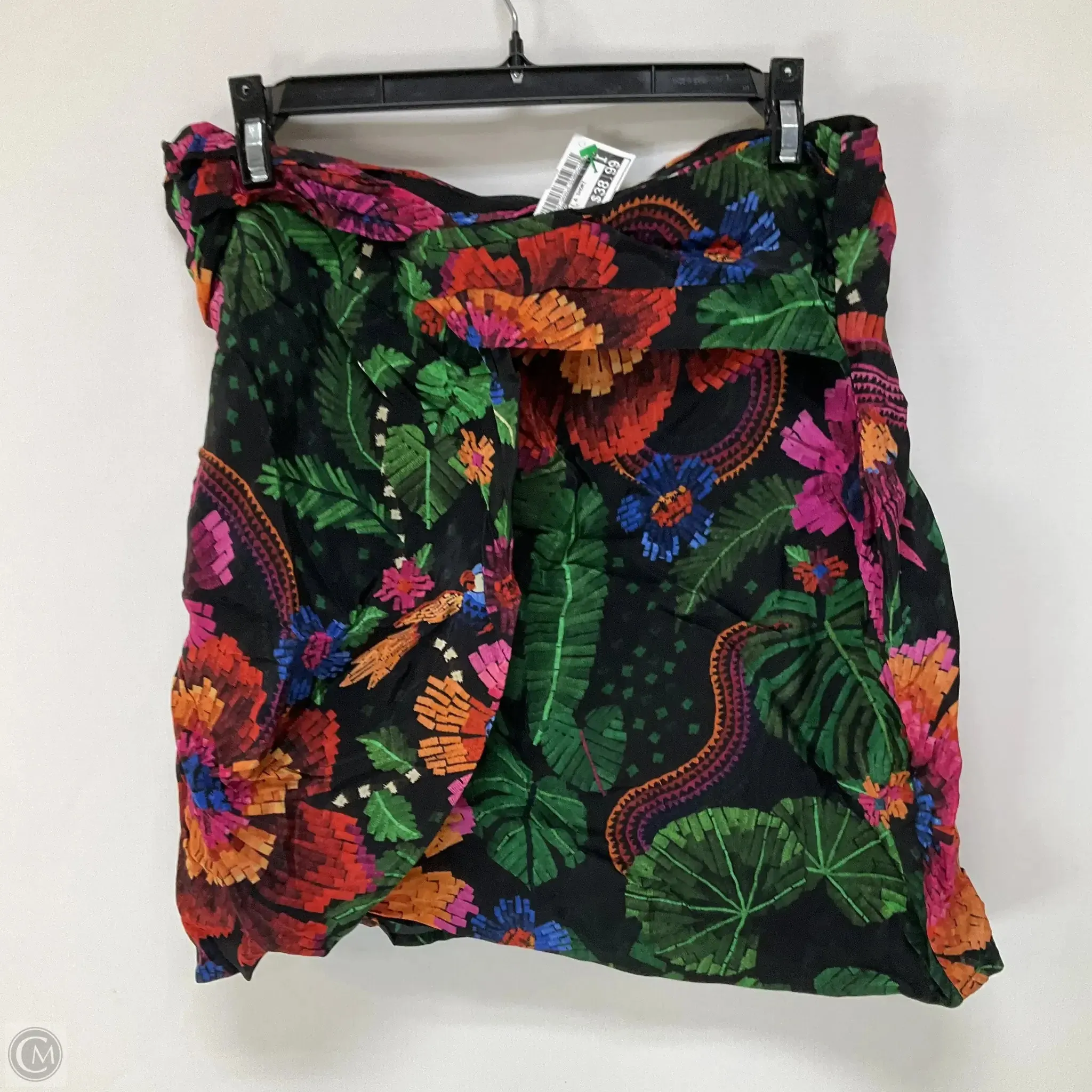 Skirt Mini & Short By Farm Rio In Floral Print, Size: M