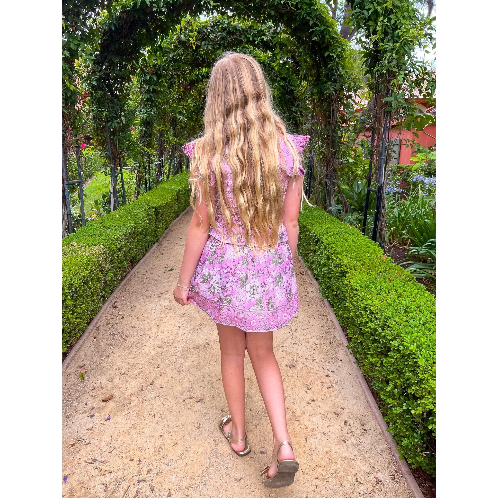 Smocked Ruffle Top