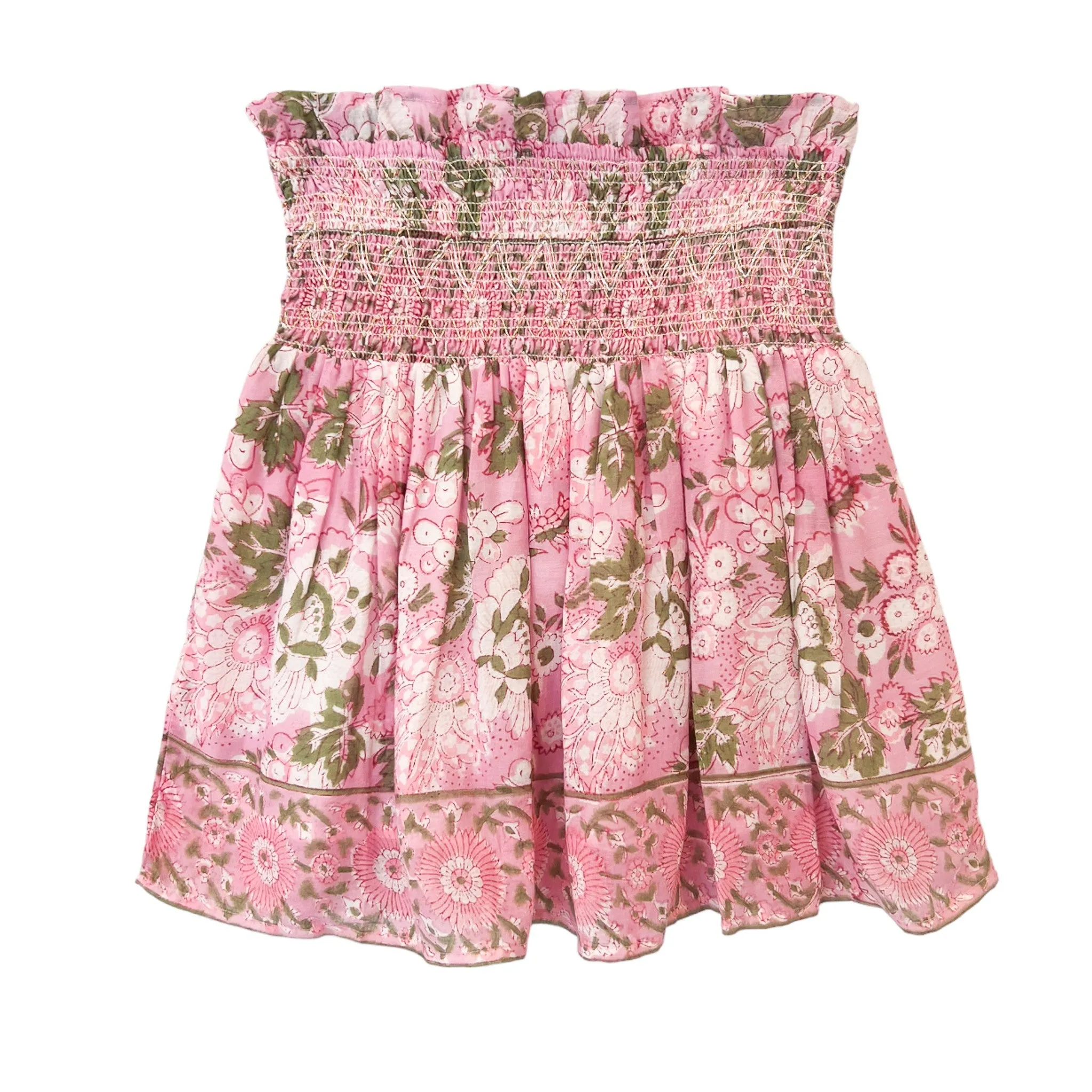 Smocked Skirt
