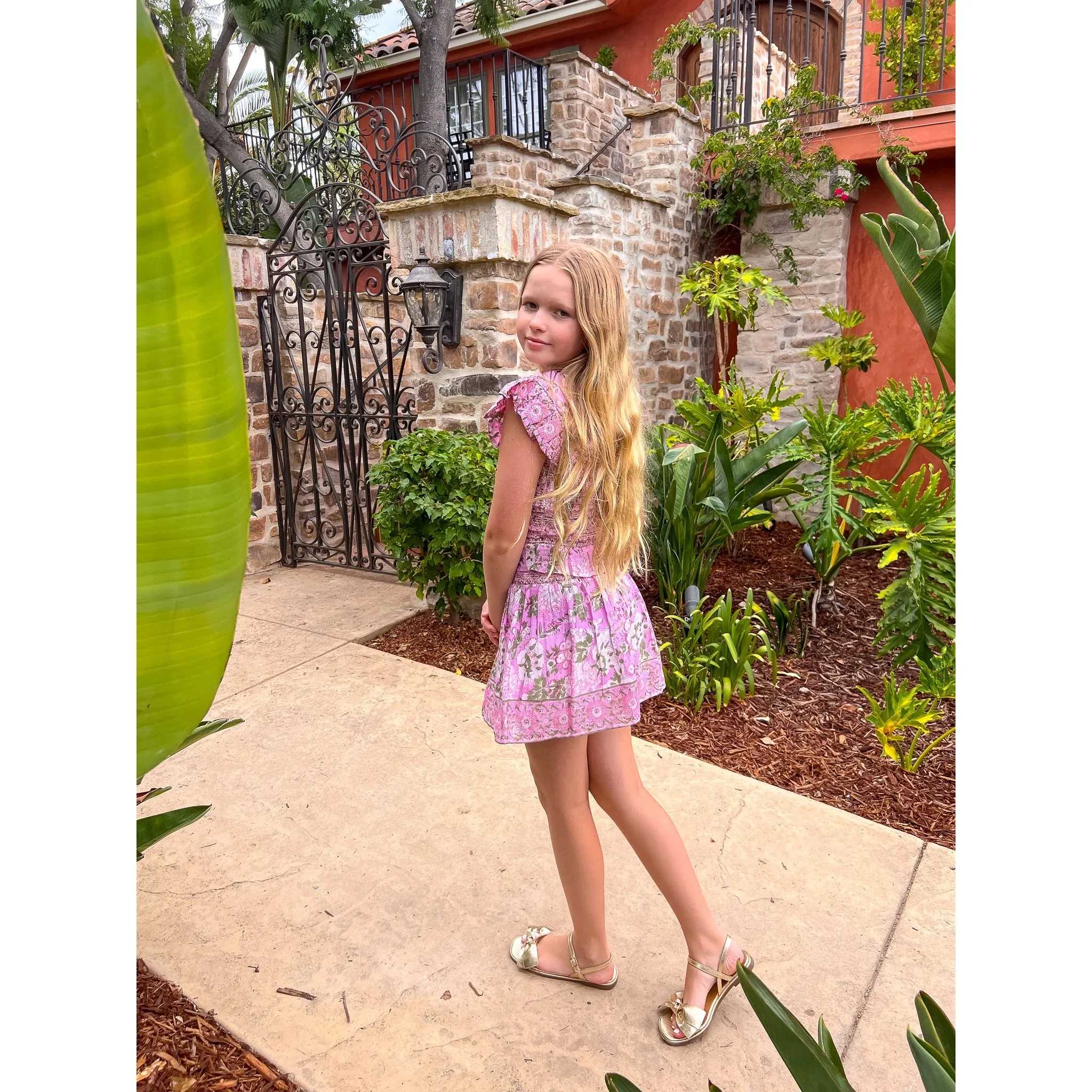 Smocked Skirt