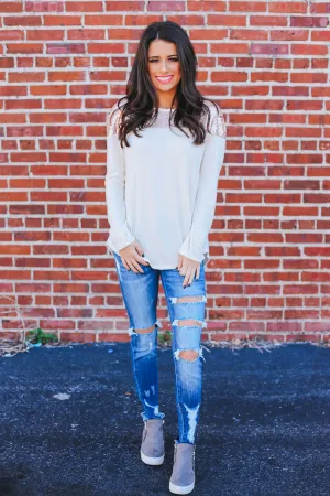 So Classic Top - Oatmeal