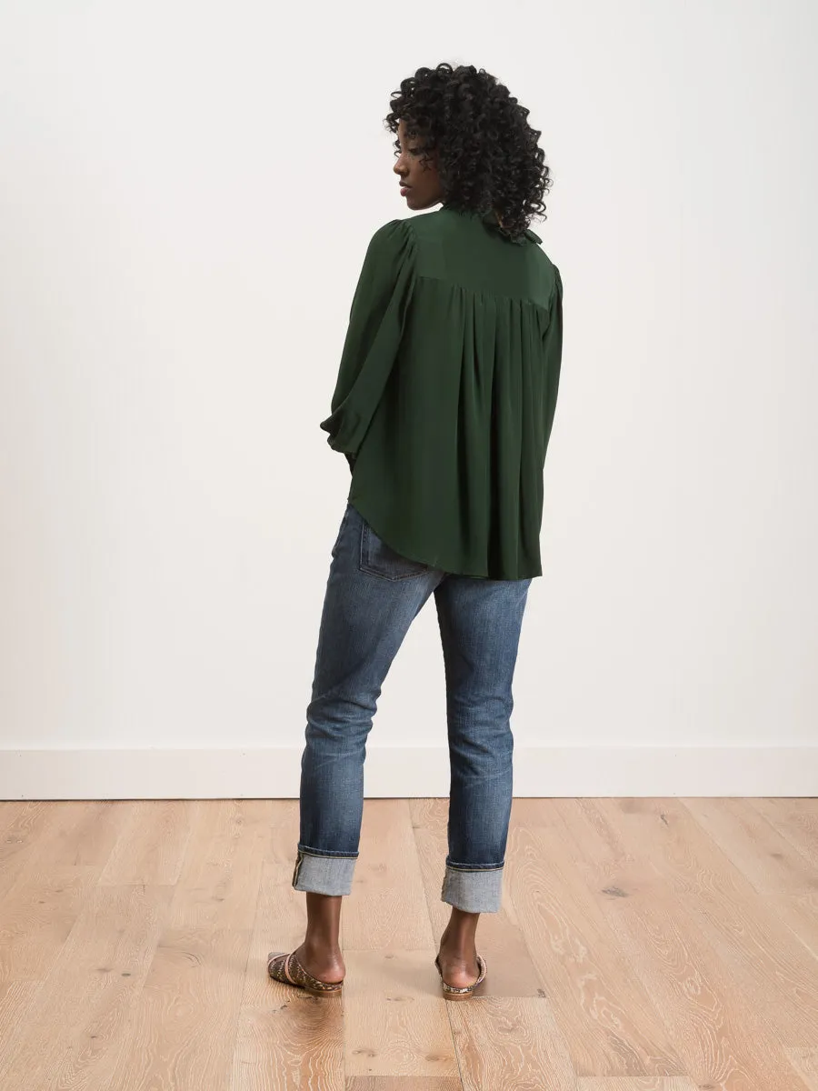 solange top - dark green