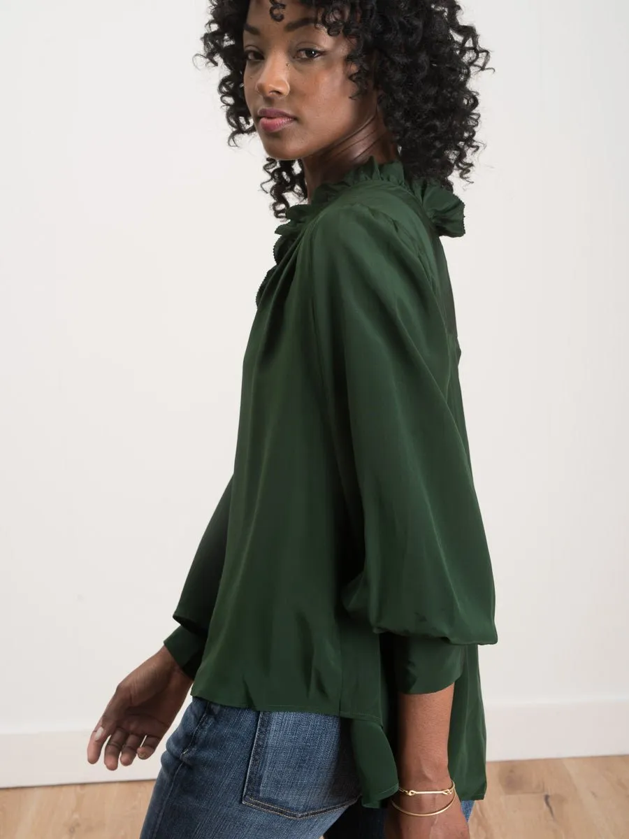 solange top - dark green