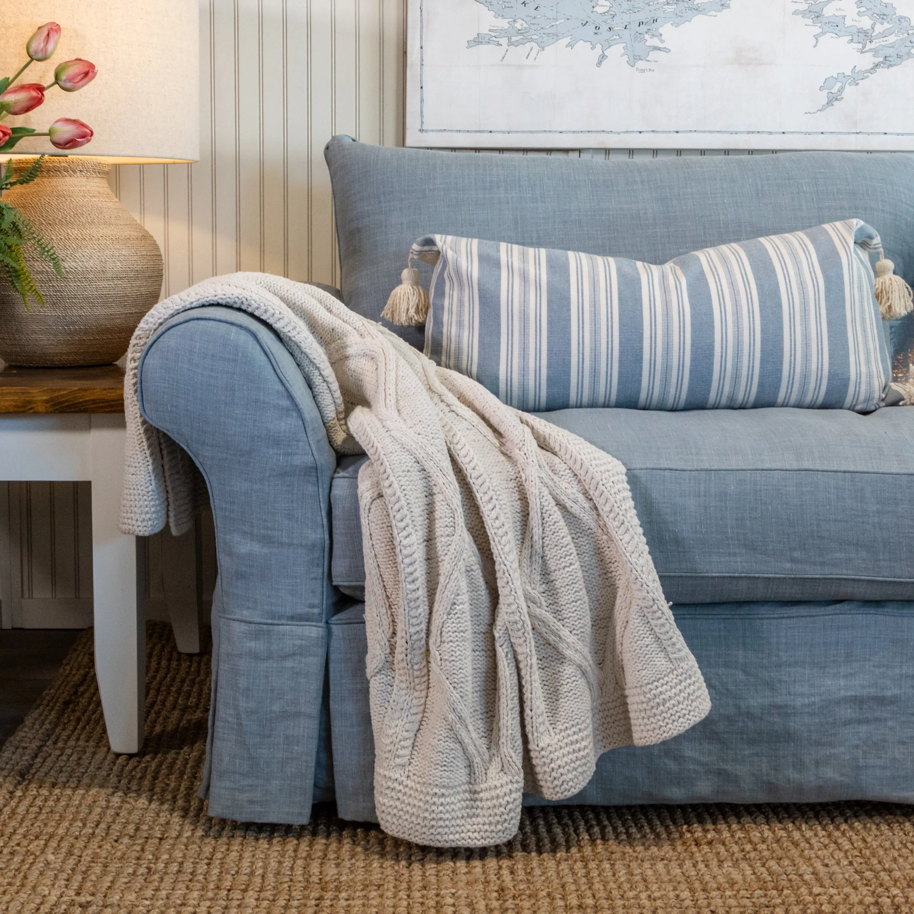 Southbeach Slipcovered Sofa