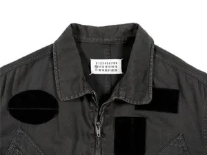 S/S02 Black Aviator Jumpsuit by Martin Margiela
