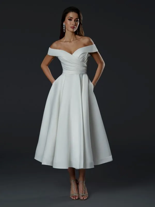 Stella Couture Size 12 24951 Off White Informal