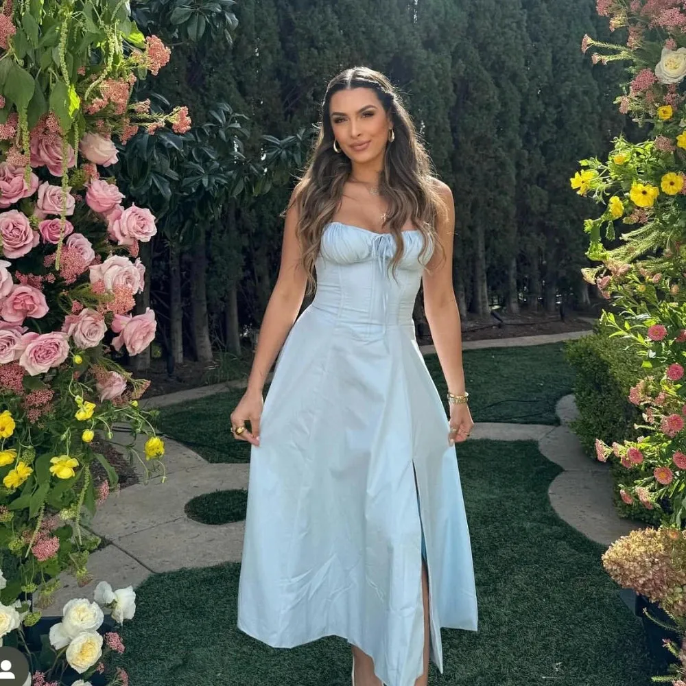 Suninheart Elegant A-Line Midi Dress