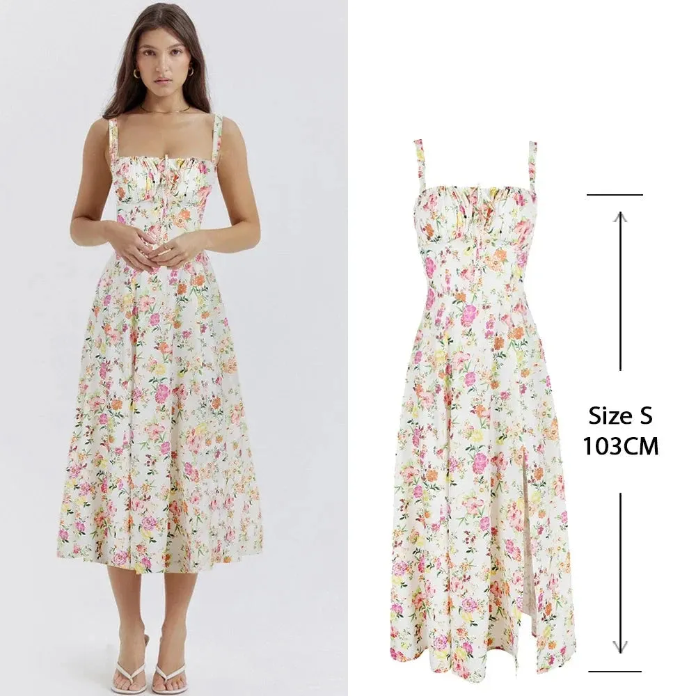 Suninheart Elegant A-Line Midi Dress