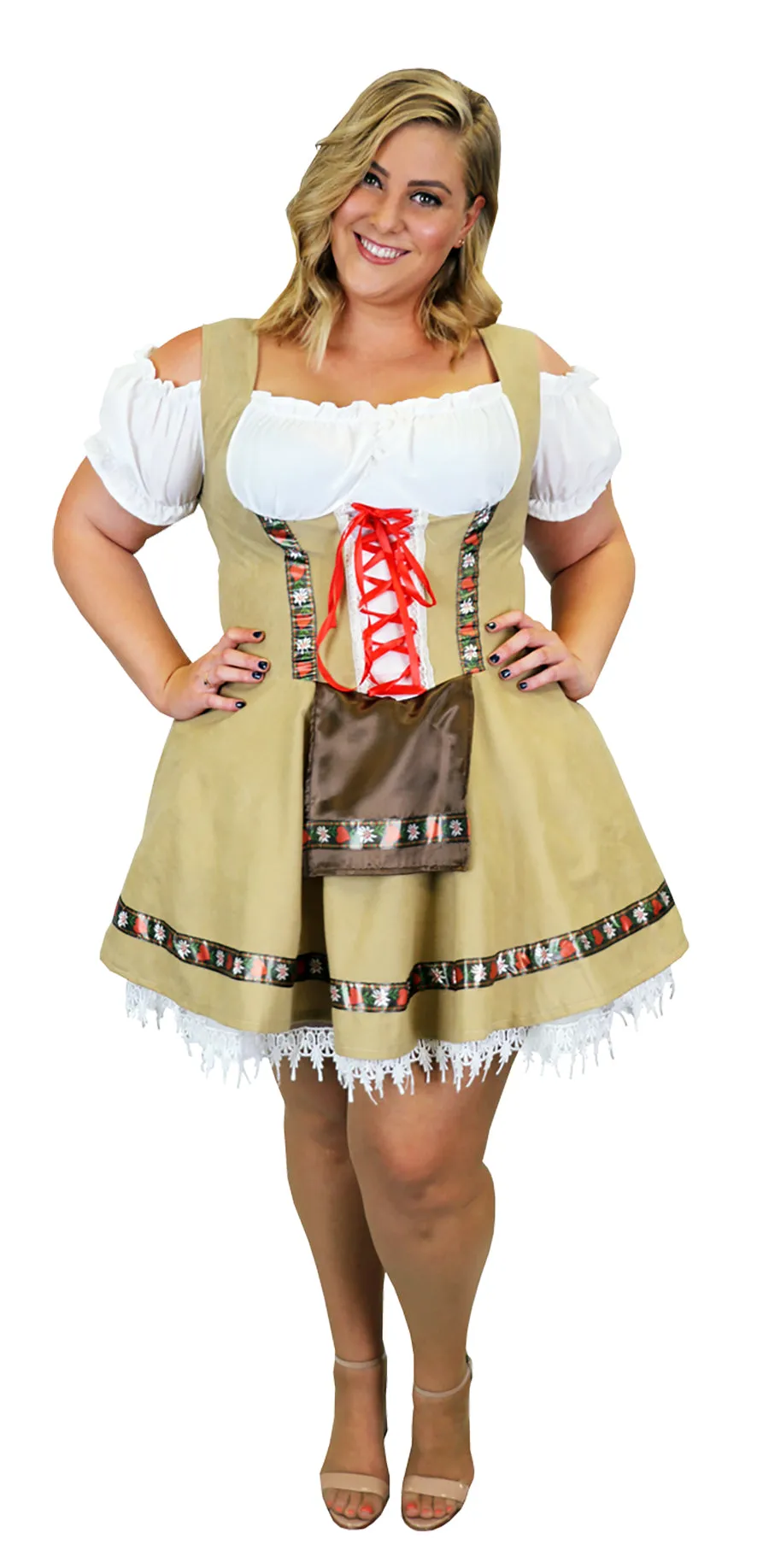 Tan Alpine Girl - Plus Size OCW22