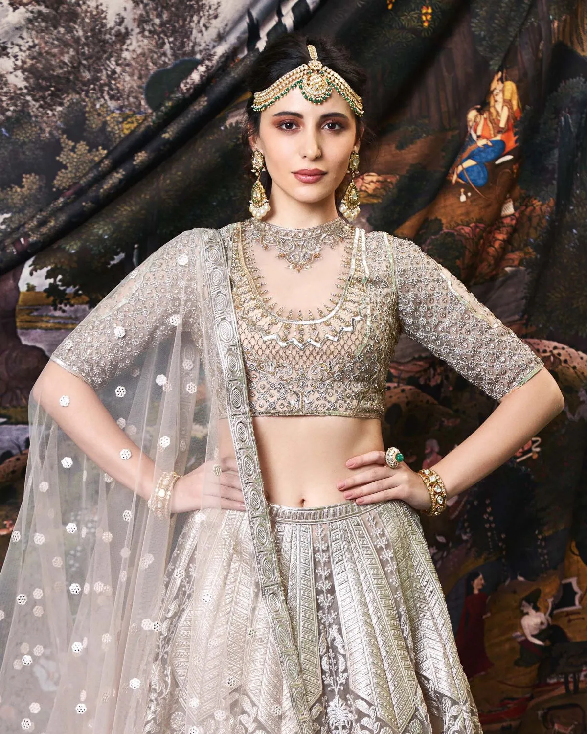 The Demi Lehenga
