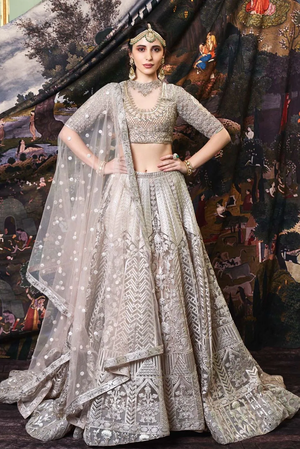 The Demi Lehenga