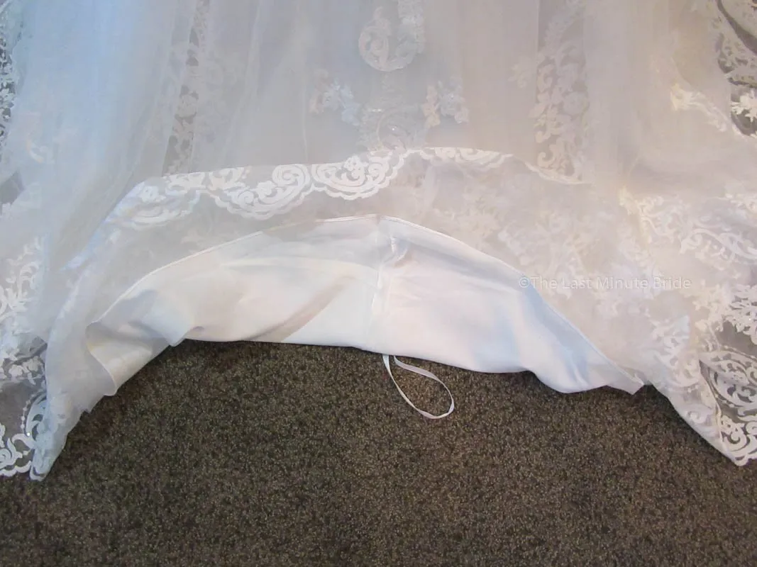 The Last Minute Bride Sabrina