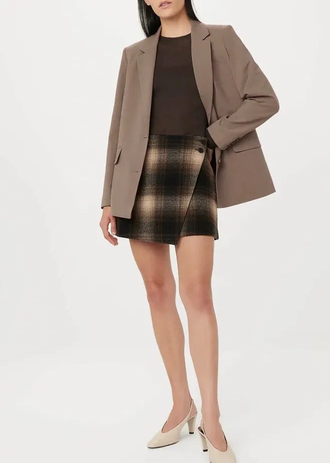 The Mini Wrap Skirt