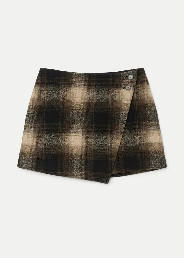 The Mini Wrap Skirt