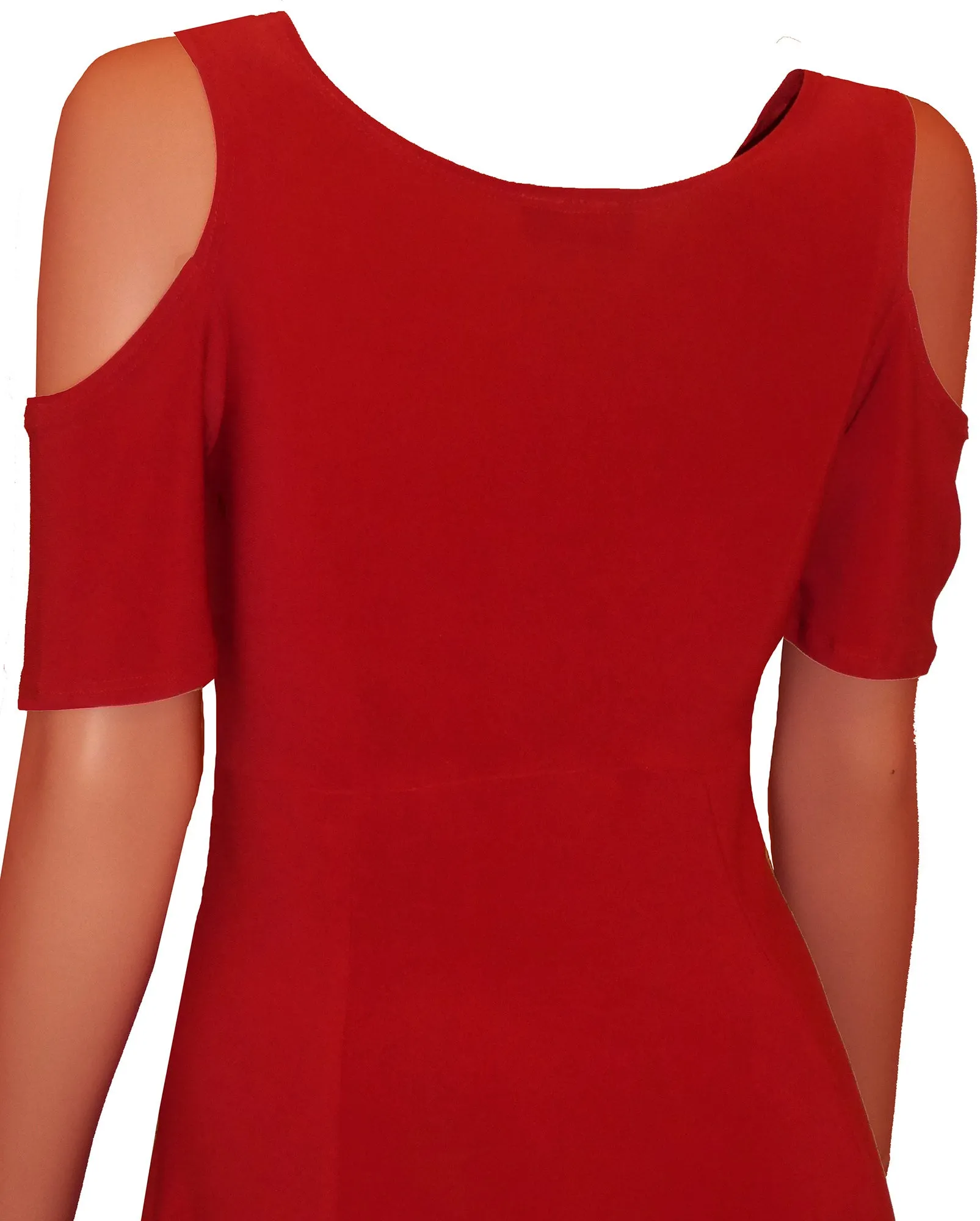 The Open Shoulders Cocktail Dress
