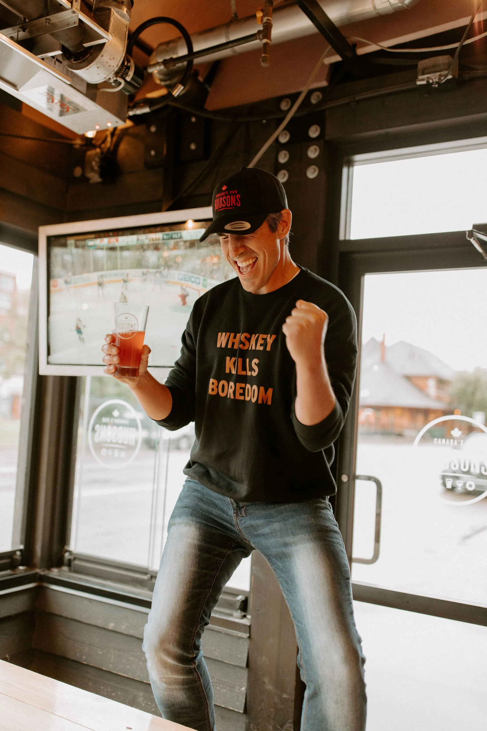 The Whiskey Kills Boredom Sweatshirt