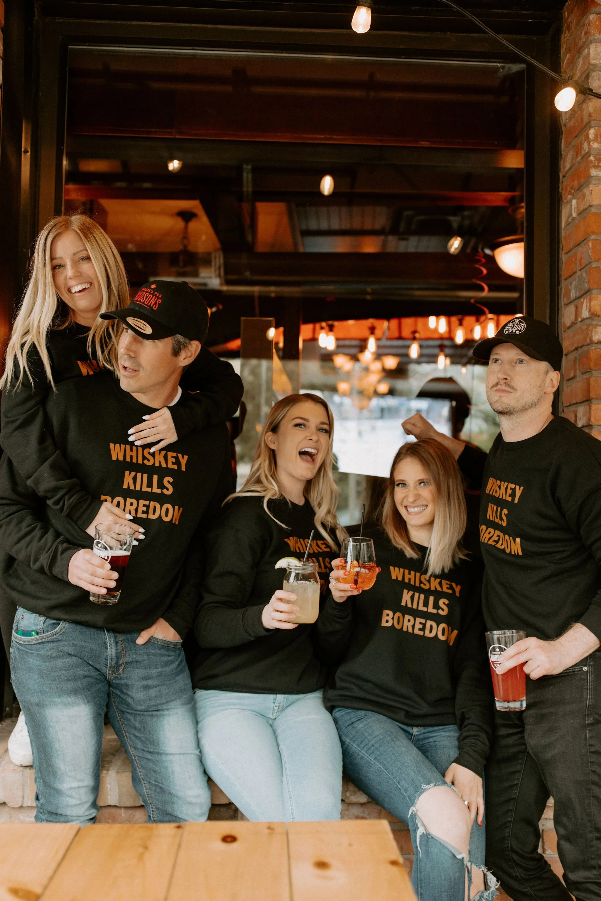 The Whiskey Kills Boredom Sweatshirt