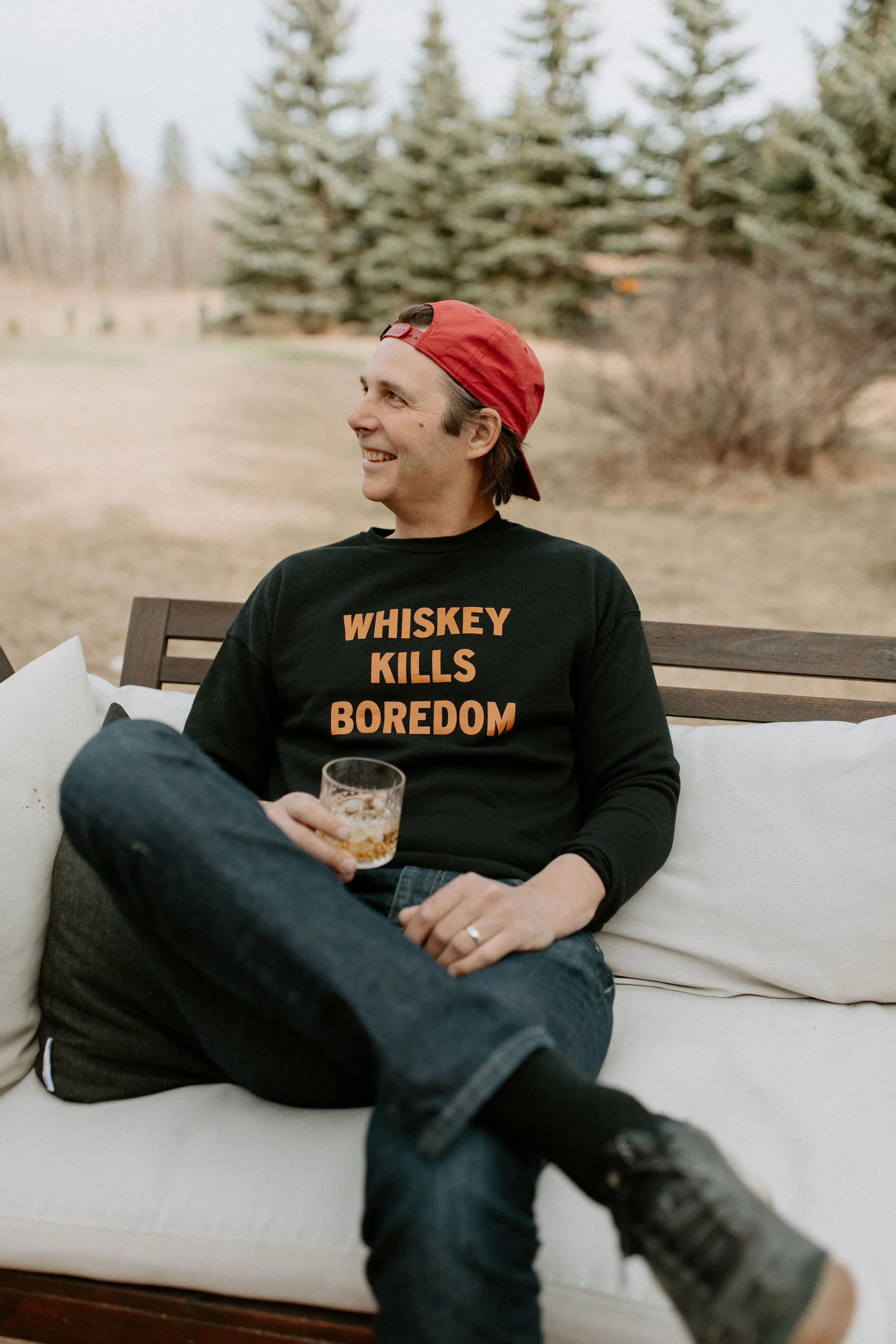 The Whiskey Kills Boredom Sweatshirt
