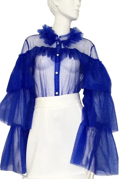Tiered Ruffle Top