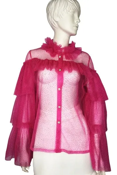 Tiered Ruffle Top