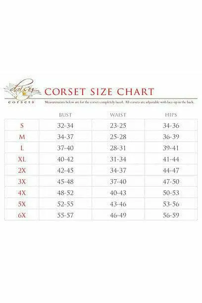 Top Drawer Multi Pink Sequin Curvy Cut Waist Cincher Corset