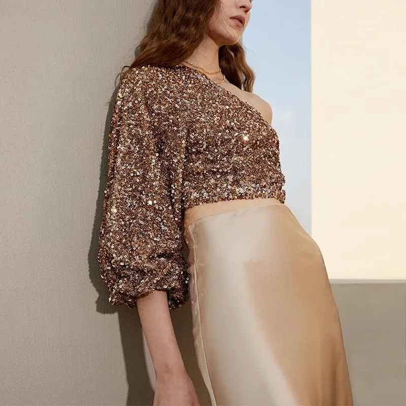 Top Sequin Doré | Édition Limitée