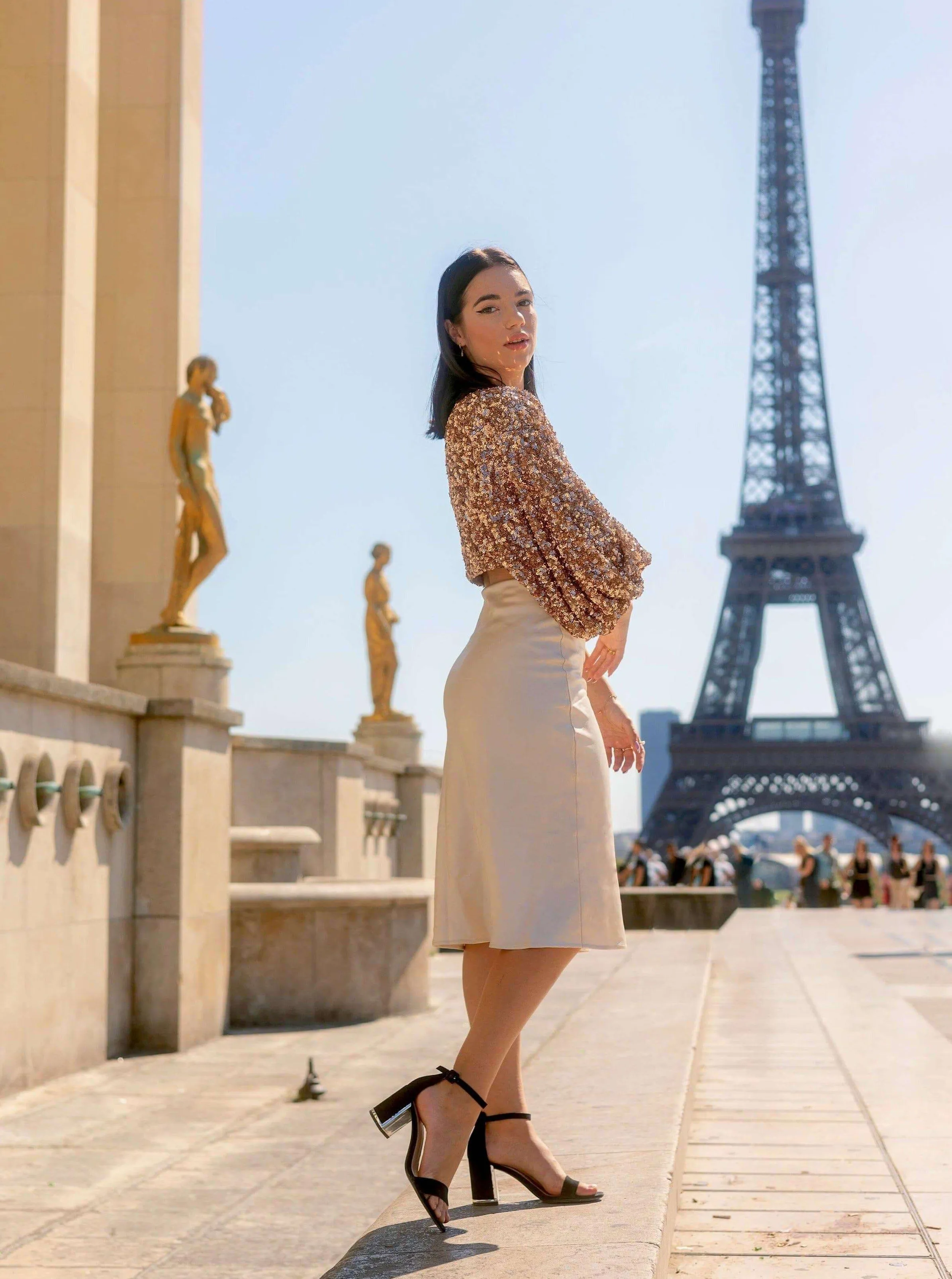 Top Sequin Doré | Édition Limitée