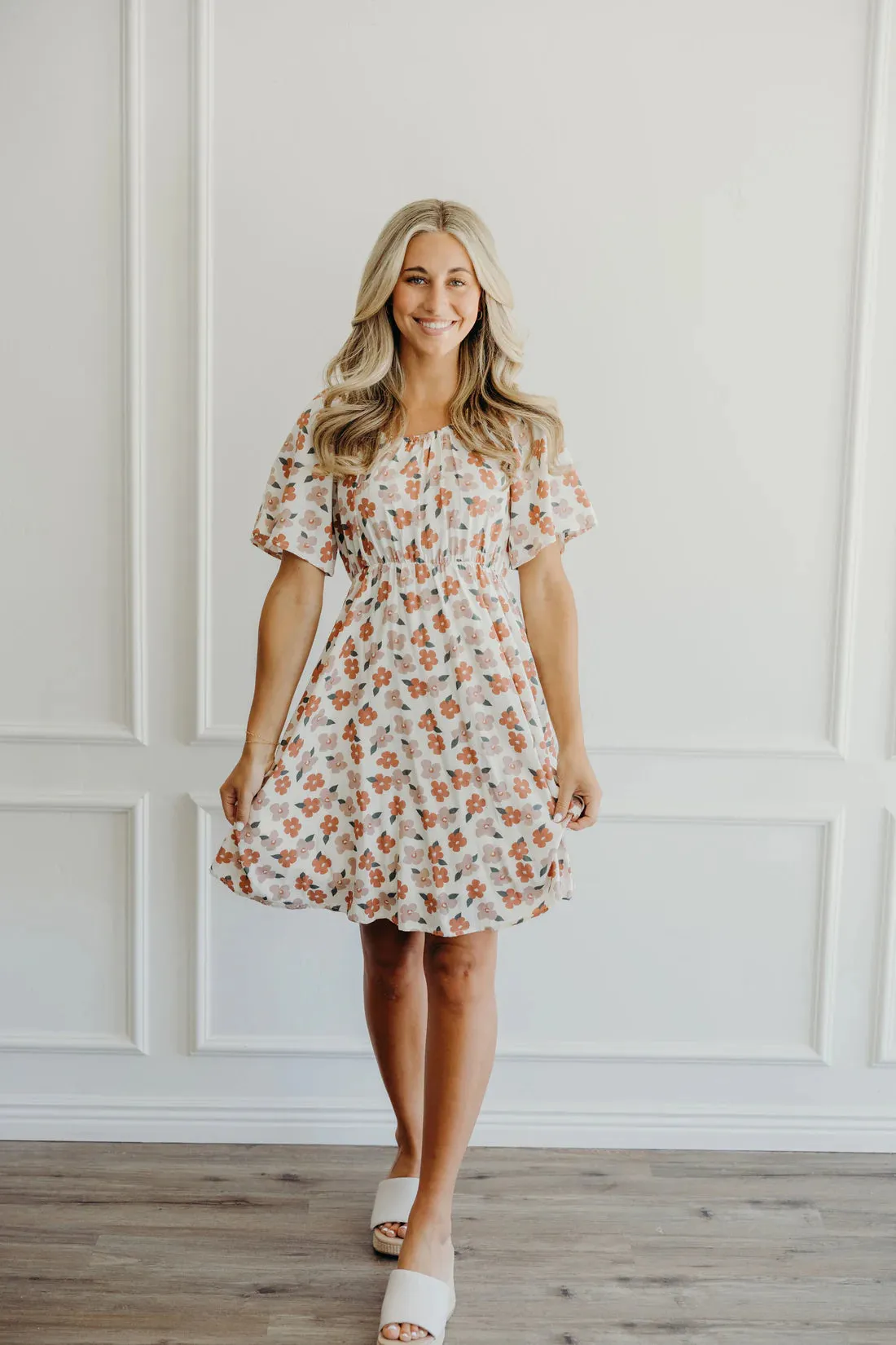 Tori Dress in Spring Blossom