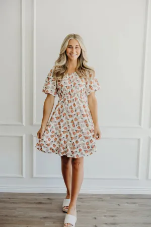 Tori Dress in Spring Blossom