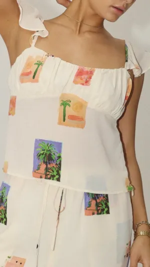 Tropic Ruffle Shirt