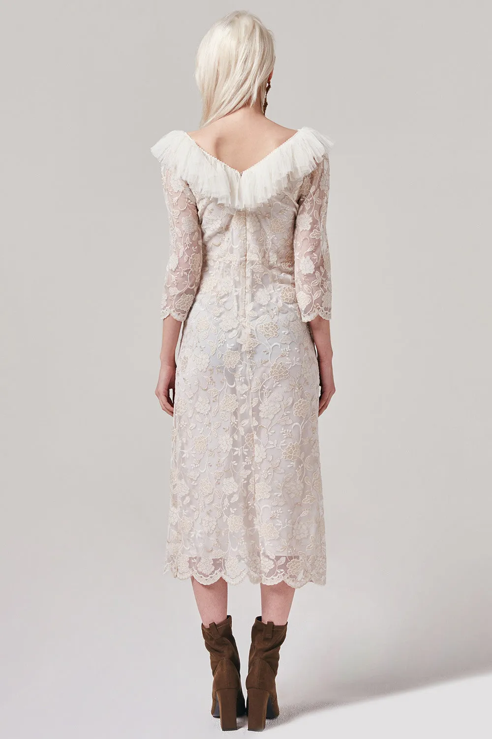 Tulle Midi Dress