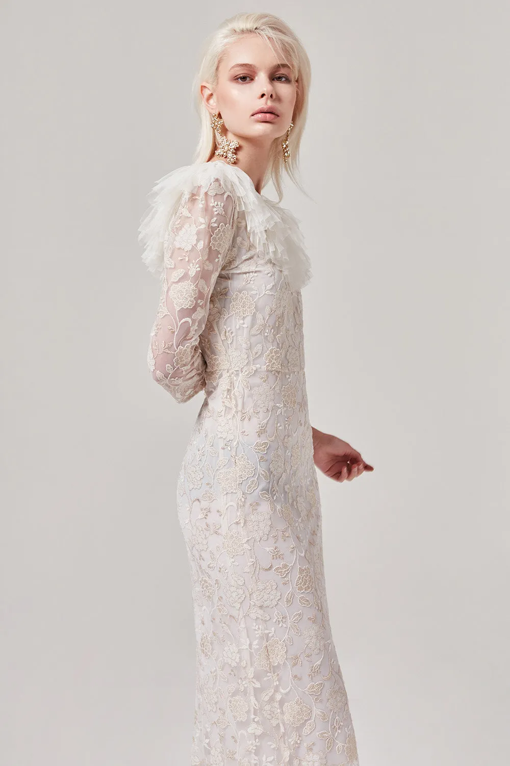 Tulle Midi Dress