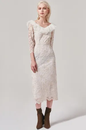Tulle Midi Dress
