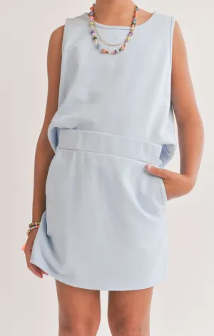 TWEEN BREAK A SWEAT MINI SKIRT